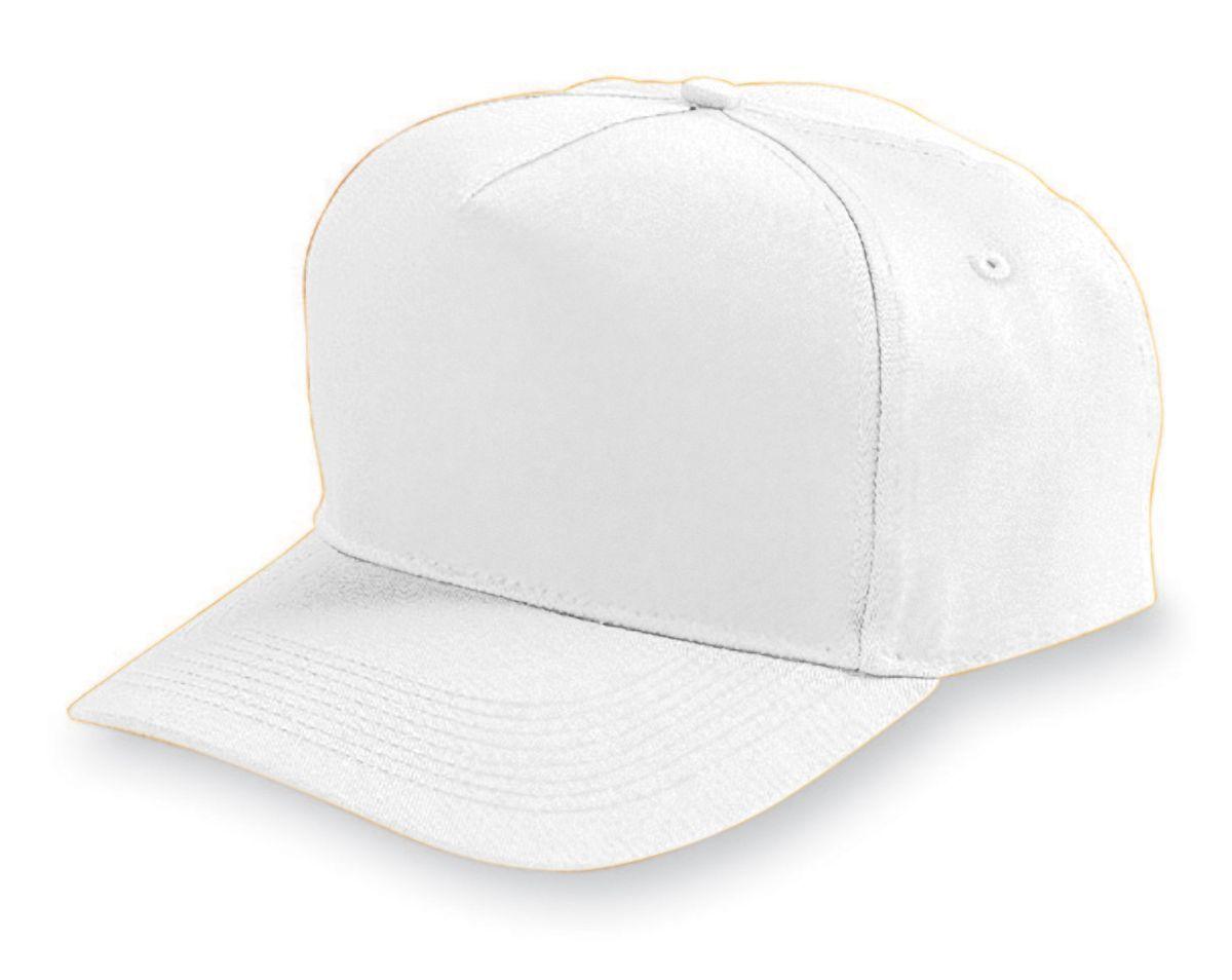 Five-Panel Cotton Twill Cap - Dresses Max