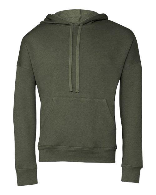 BELLA + CANVAS Sponge Fleece Drop Shoulder Hoodie 3729 - Dresses Max