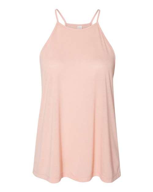 BELLA + CANVAS Women's Flowy High-Neck Tank 8809 - Dresses Max
