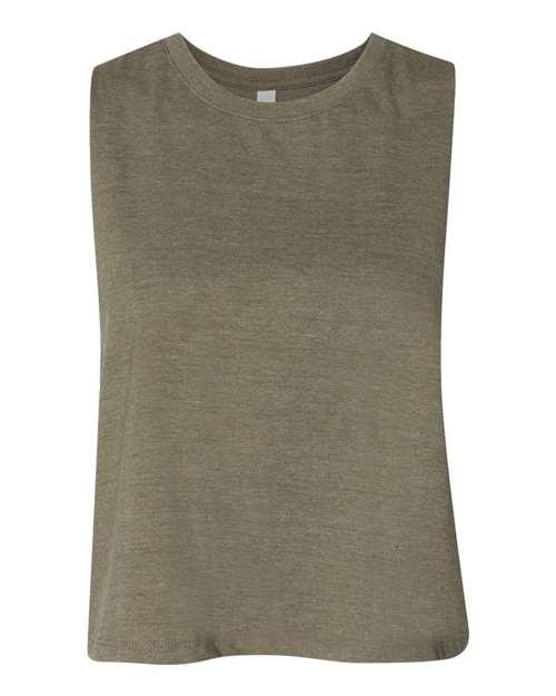 BELLA + CANVAS Women's Racerback Crop Tank 6682 - Dresses Max