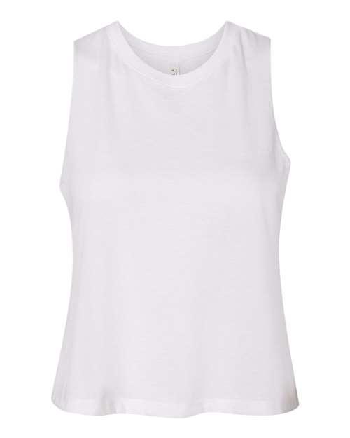 BELLA + CANVAS Women's Racerback Crop Tank 6682 - Dresses Max