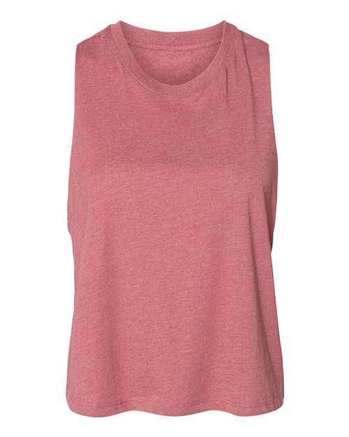 BELLA + CANVAS Women's Racerback Crop Tank 6682 - Dresses Max