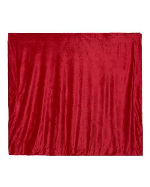 Alpine Fleece Oversized Mink Sherpa Blanket 8726 - Dresses Max