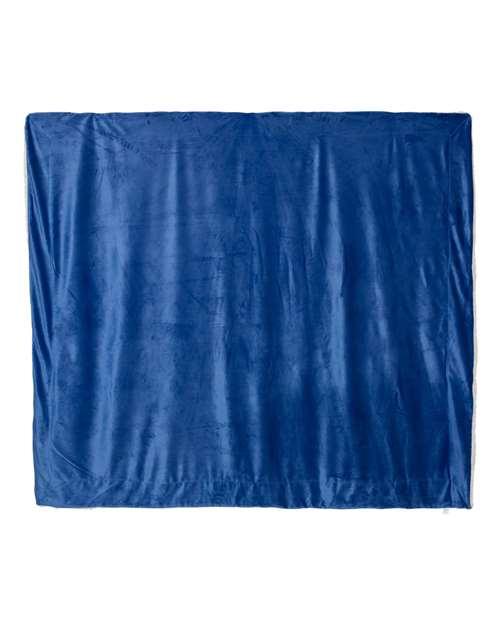 Alpine Fleece Oversized Mink Sherpa Blanket 8726 - Dresses Max