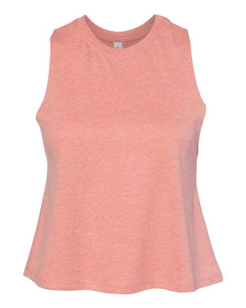 BELLA + CANVAS Women's Racerback Crop Tank 6682 - Dresses Max