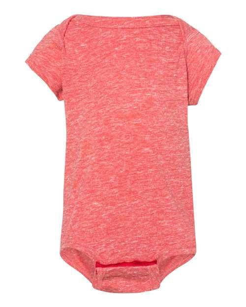 Rabbit Skins Infant Harborside Mélange Bodysuit 4491 - Dresses Max