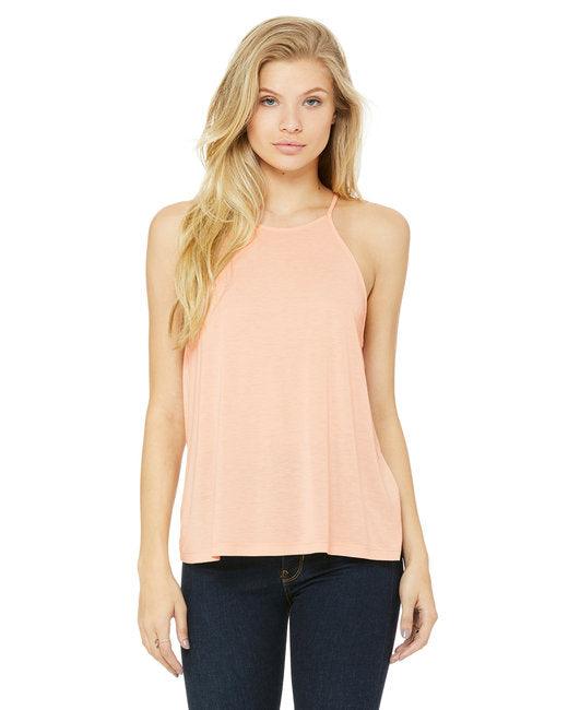 Bella + Canvas Ladies' Flowy High Neck Tank 8809 - Dresses Max