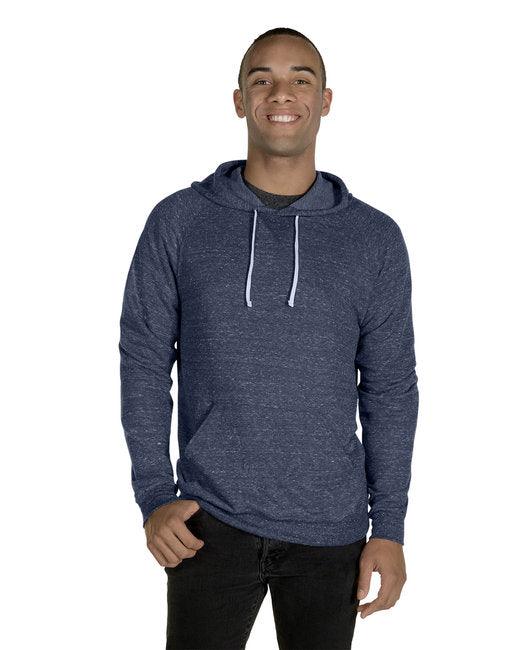 Jerzees Adult Snow Heather Raglan Hooded Sweatshirt 90MR - Dresses Max