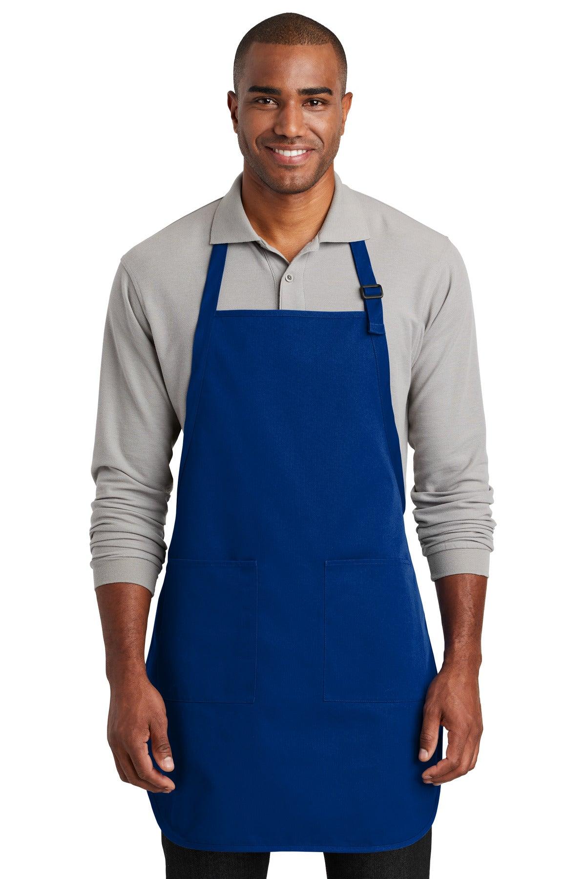 Port Authority Full-Length Two-Pocket Bib Apron. A600 - Dresses Max