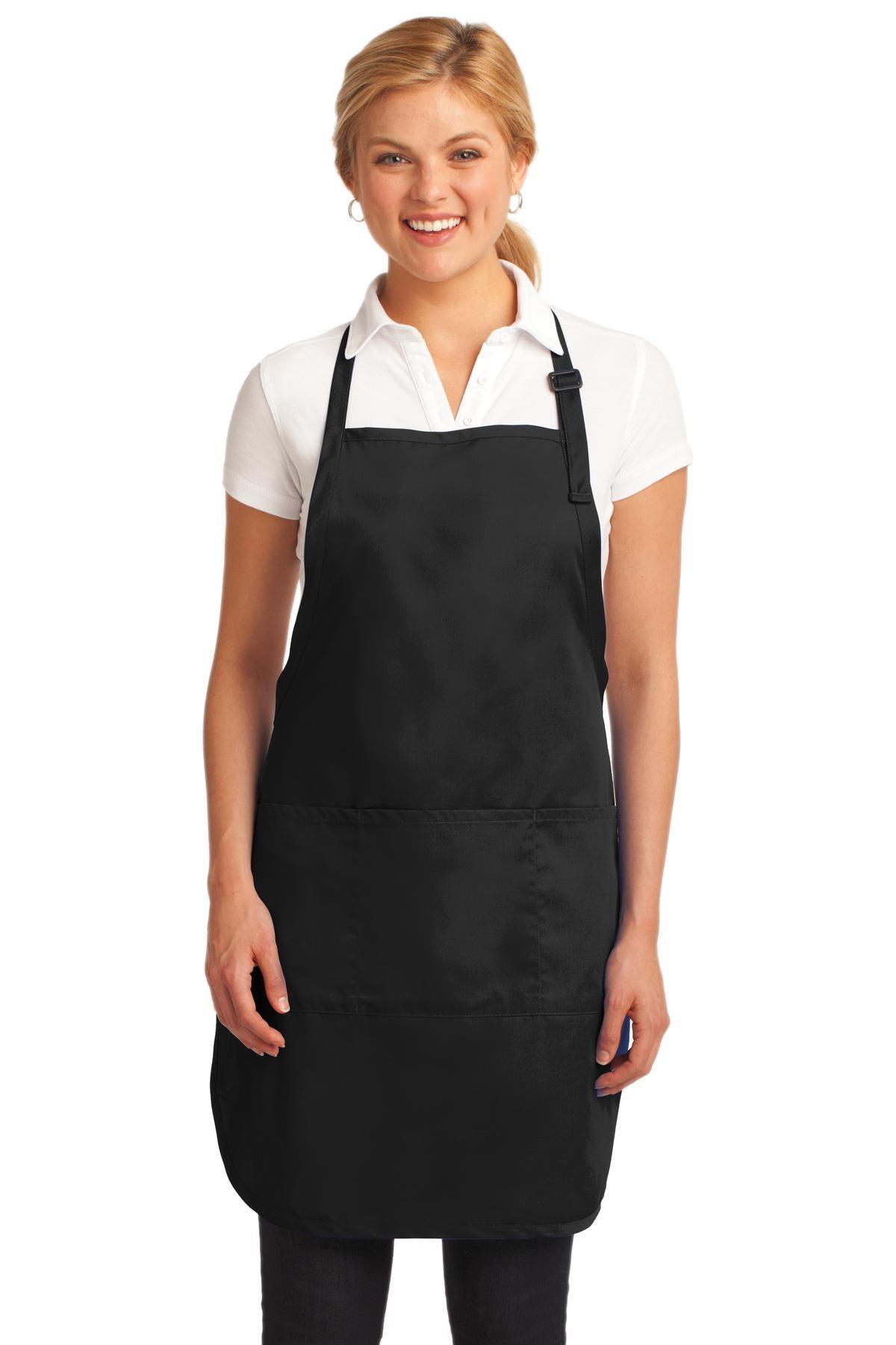 Port Authority Easy Care Full-Length Apron with Stain Release. A703 - Dresses Max