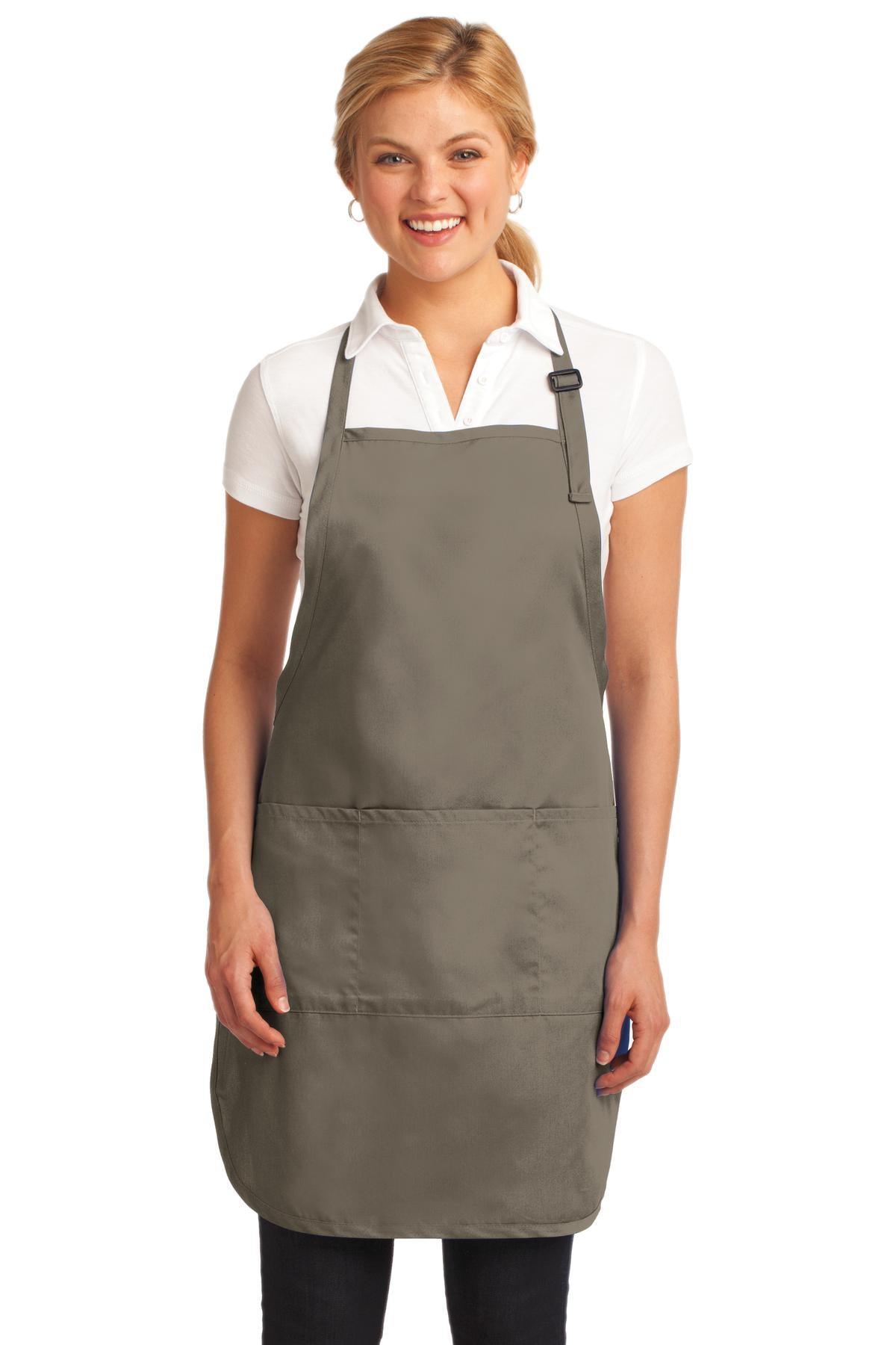 Port Authority Easy Care Full-Length Apron with Stain Release. A703 - Dresses Max