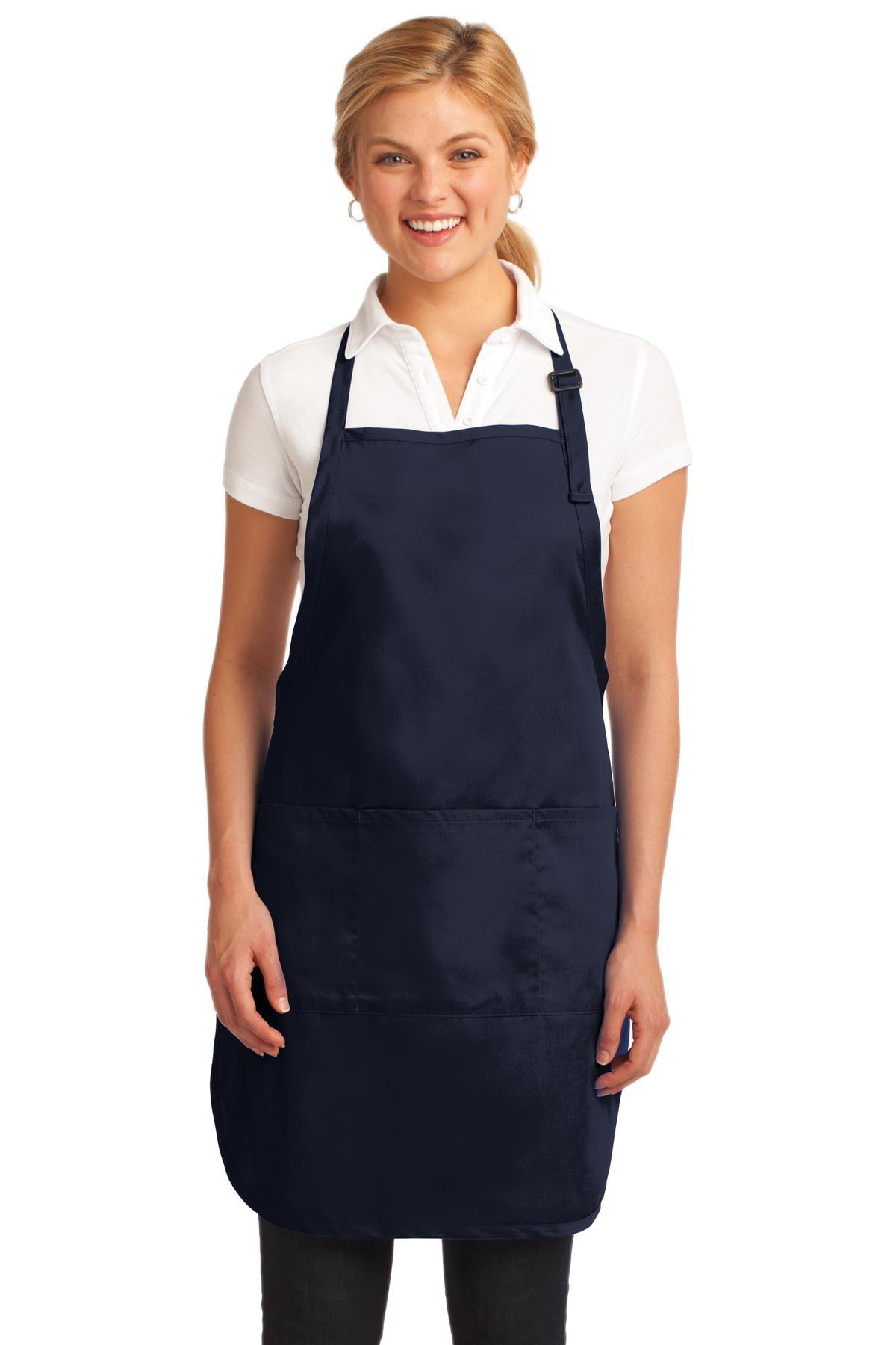 Port Authority Easy Care Full-Length Apron with Stain Release. A703 - Dresses Max