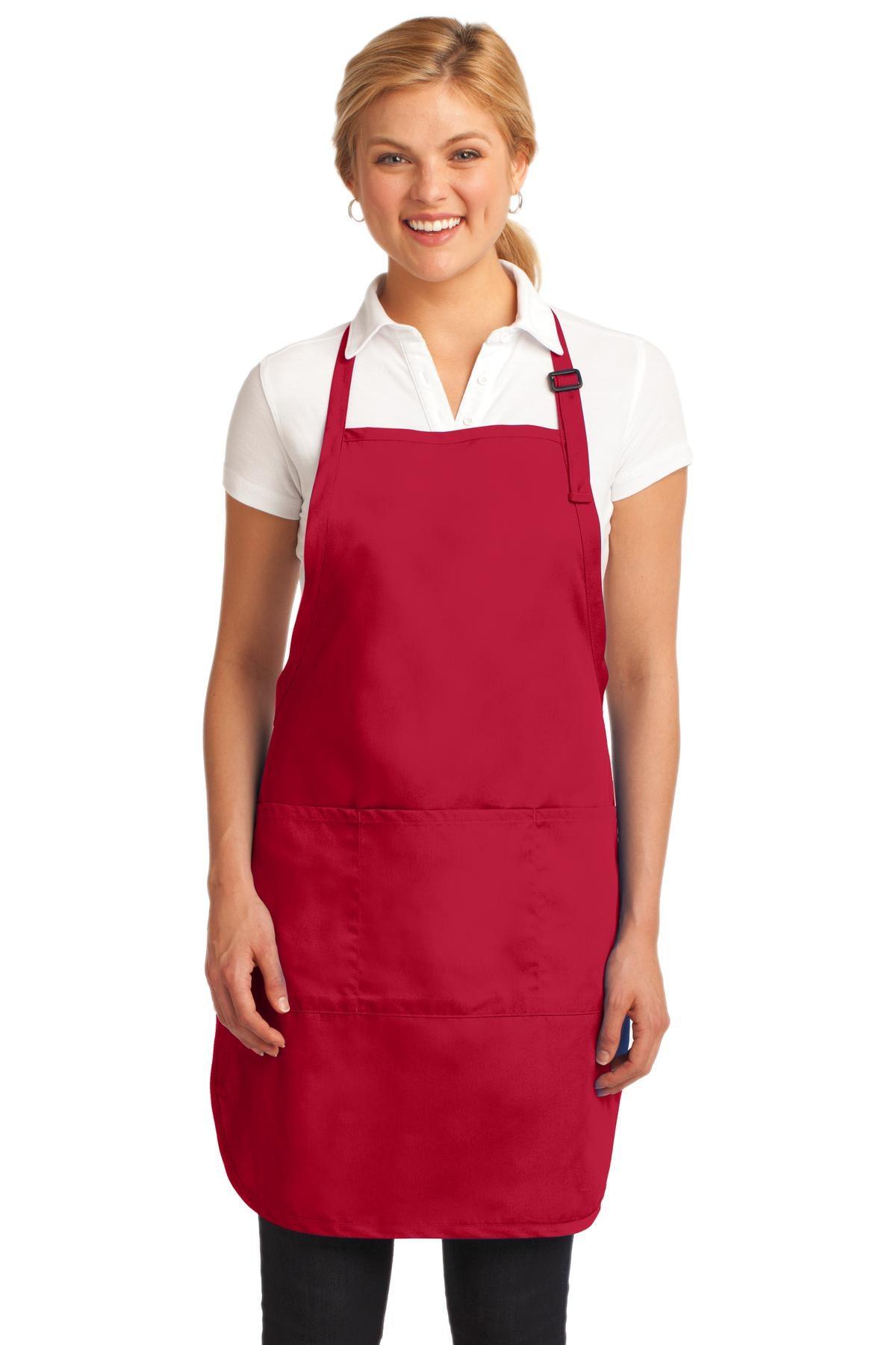 Port Authority Easy Care Full-Length Apron with Stain Release. A703 - Dresses Max