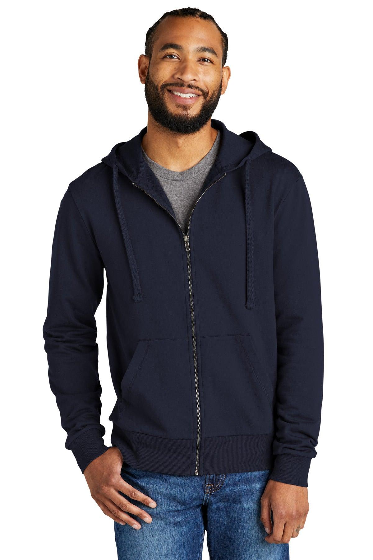 Allmade Unisex Organic French Terry Full-Zip Hoodie AL4002 - Dresses Max