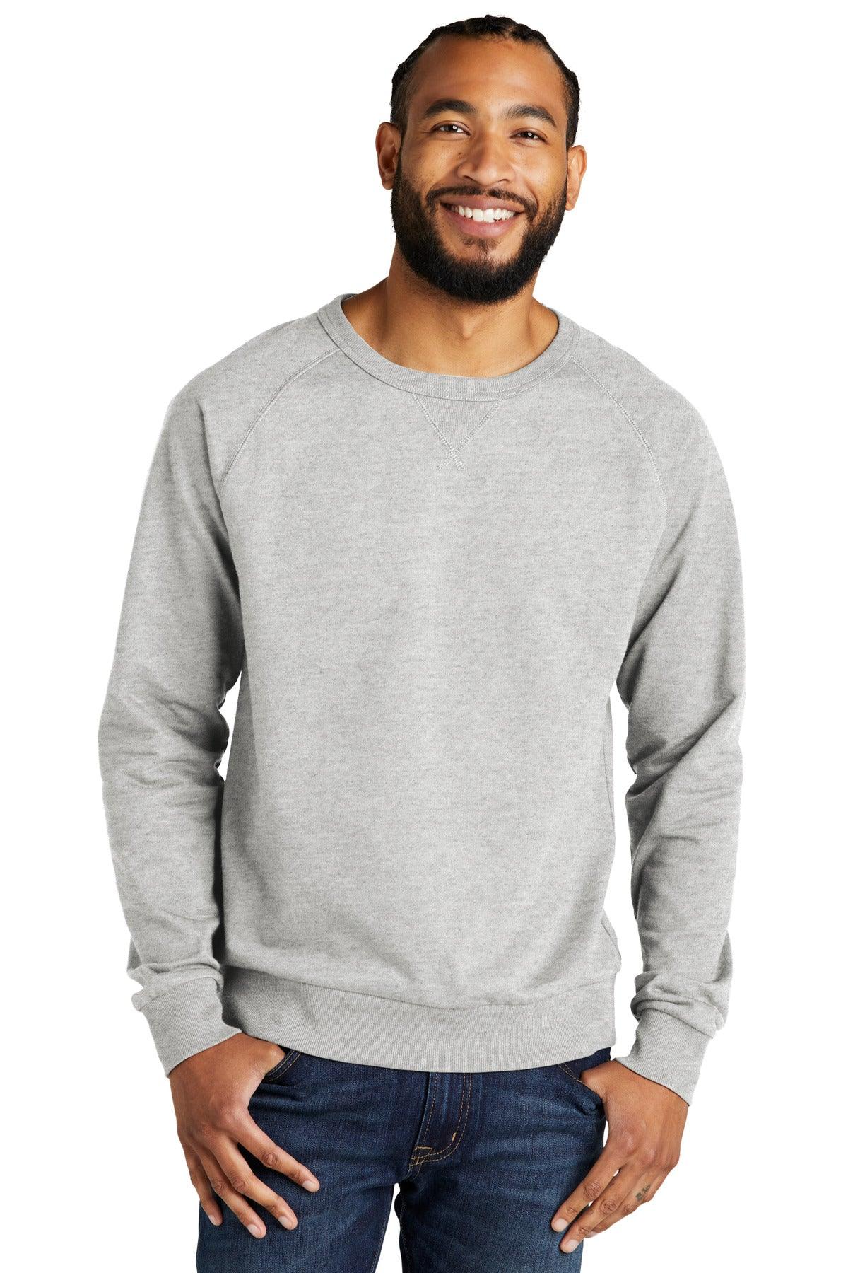 Allmade Unisex Organic French Terry Crewneck Sweatshirt AL4004 - Dresses Max