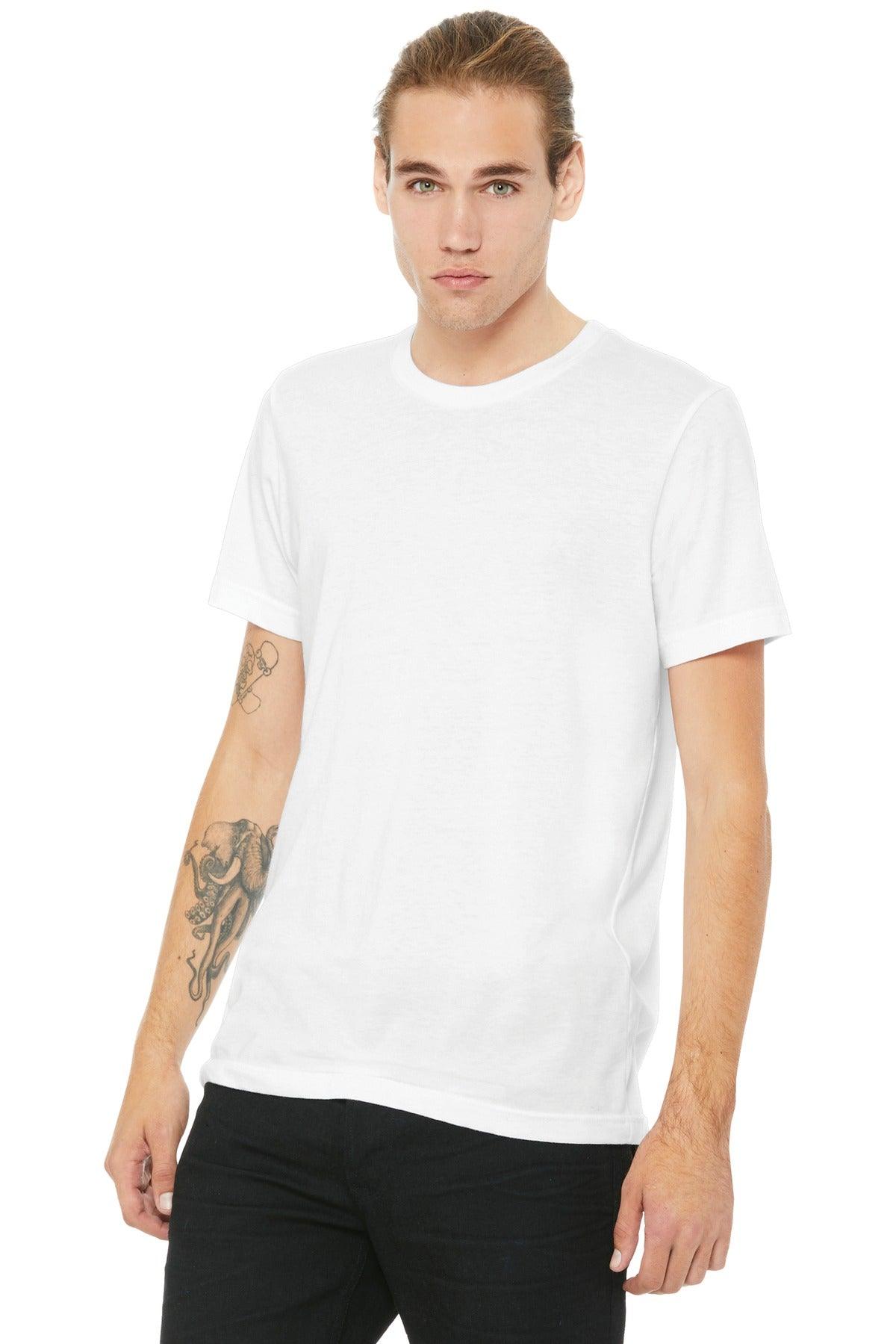 BELLA+CANVAS Unisex Poly-Cotton Short Sleeve Tee. BC3650 - Dresses Max
