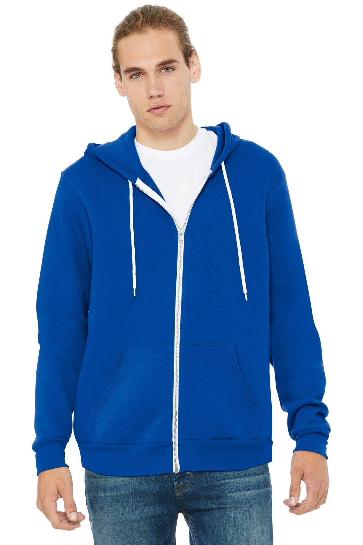 BELLA+CANVAS Unisex Sponge Fleece Full-Zip Hoodie. BC3739 - Dresses Max