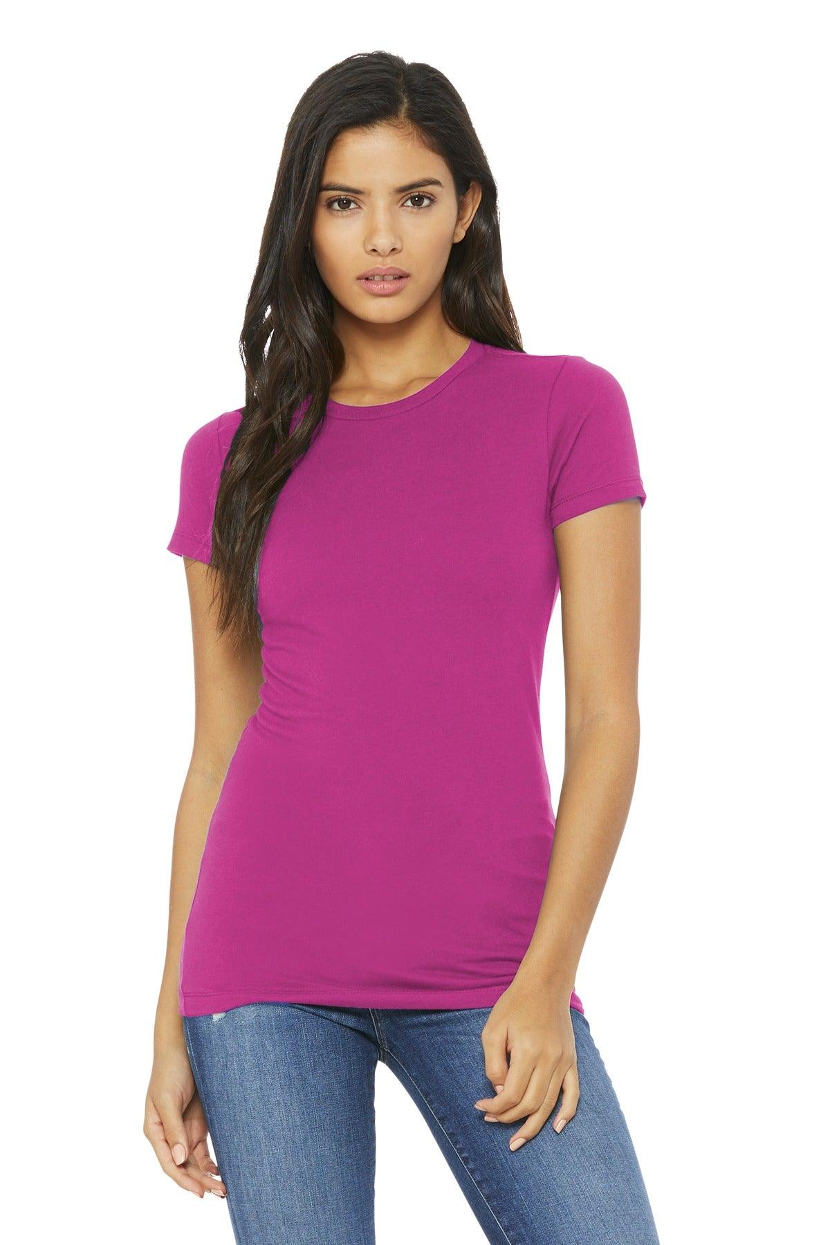 BELLA+CANVAS Women's Slim Fit Tee. BC6004 - Dresses Max