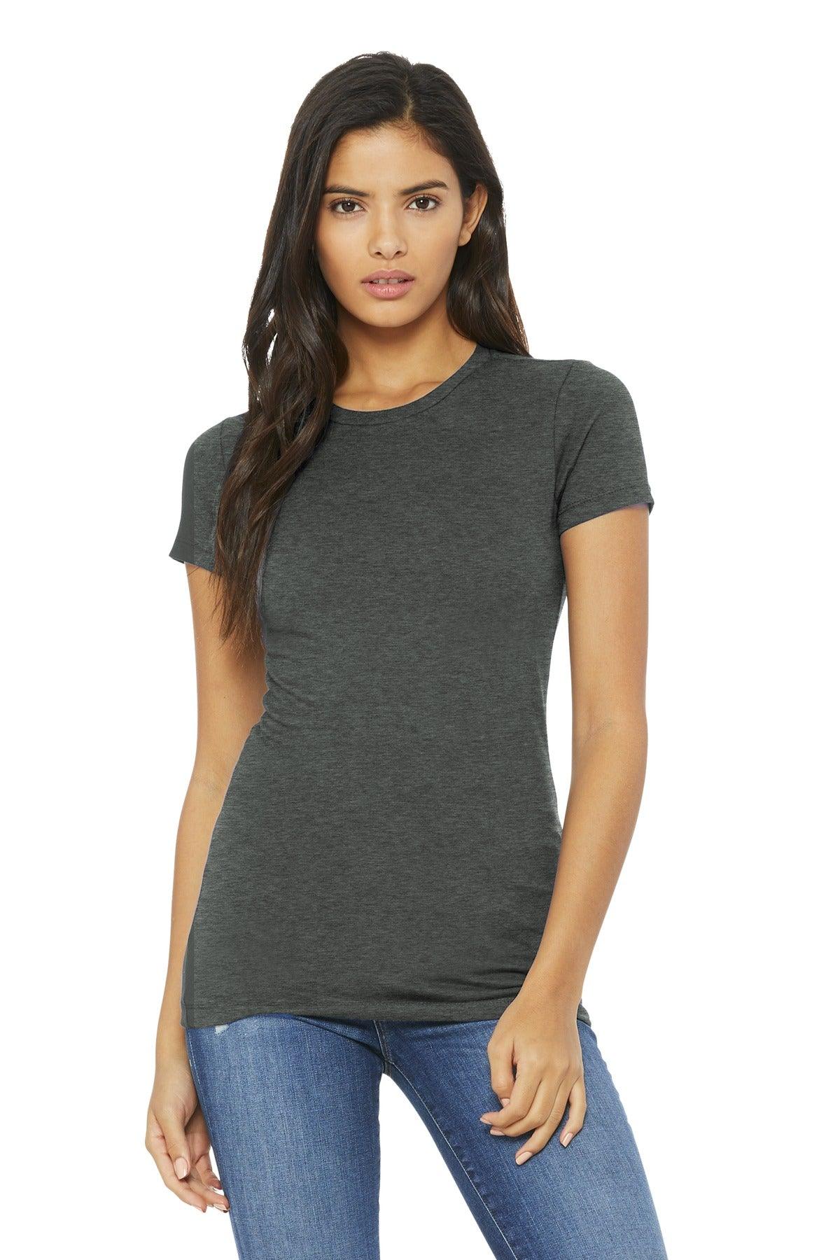 BELLA+CANVAS Women's Slim Fit Tee. BC6004 - Dresses Max