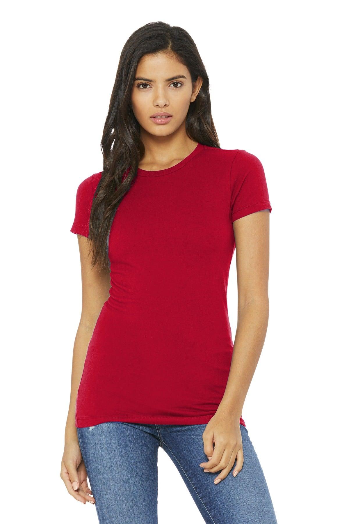 BELLA+CANVAS Women's Slim Fit Tee. BC6004 - Dresses Max