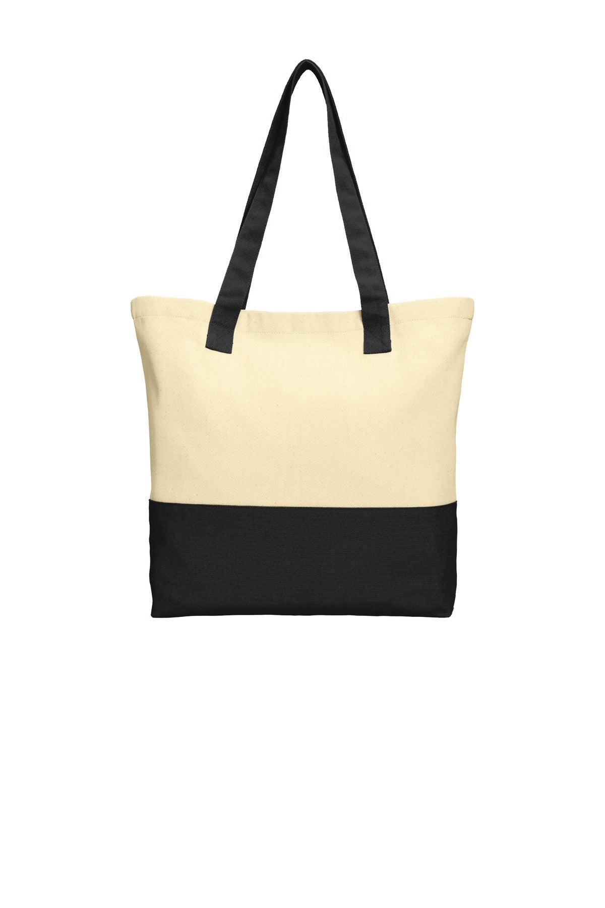 Port Authority Colorblock Cotton Tote. BG414 - Dresses Max