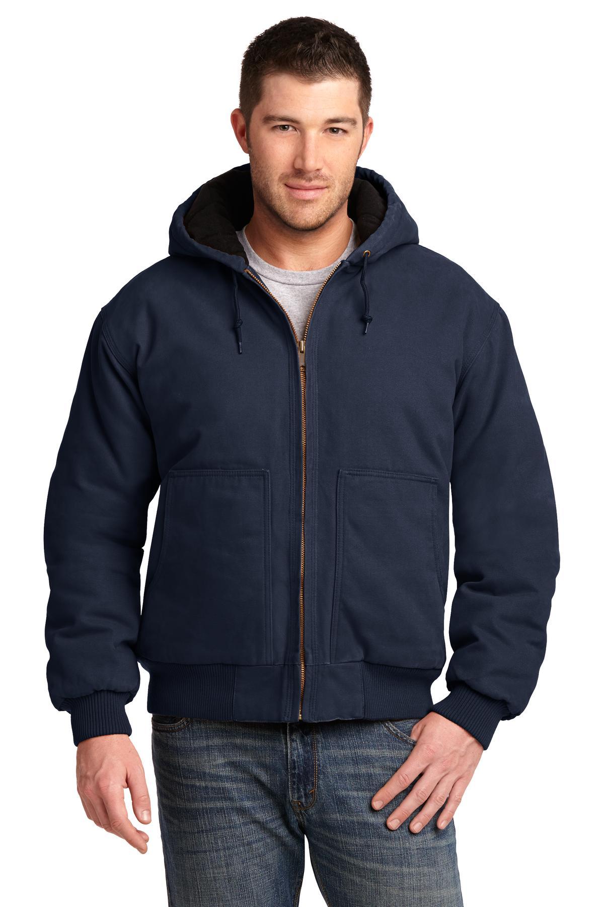 CornerStone Washed Duck Cloth Insulated Hooded Work Jacket. CSJ41 - Dresses Max