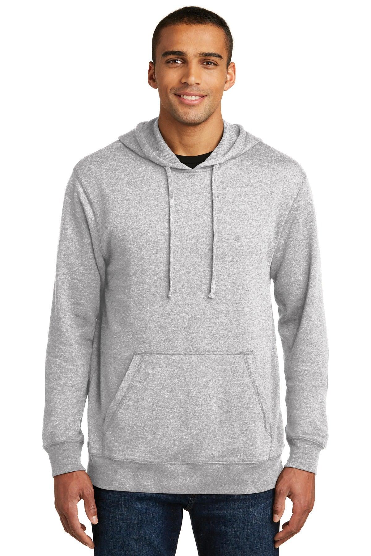 District Lightweight Fleece Hoodie. DM391 - Dresses Max