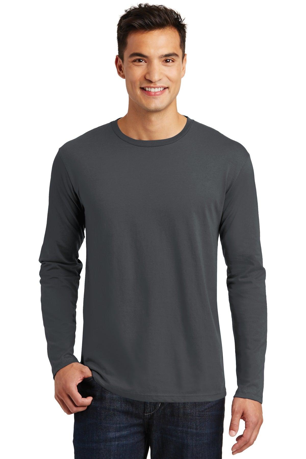 District Perfect Weight Long Sleeve Tee. DT105 - Dresses Max