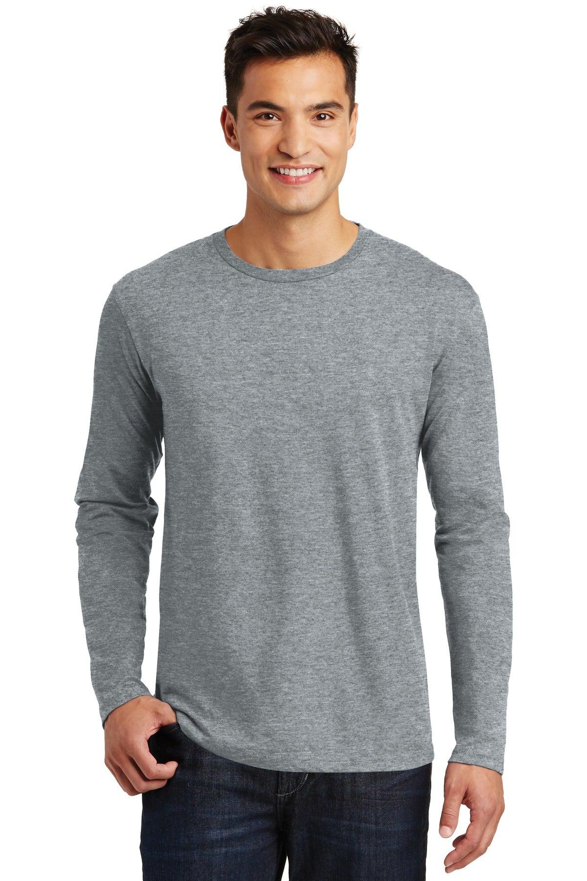 District Perfect Weight Long Sleeve Tee. DT105 - Dresses Max
