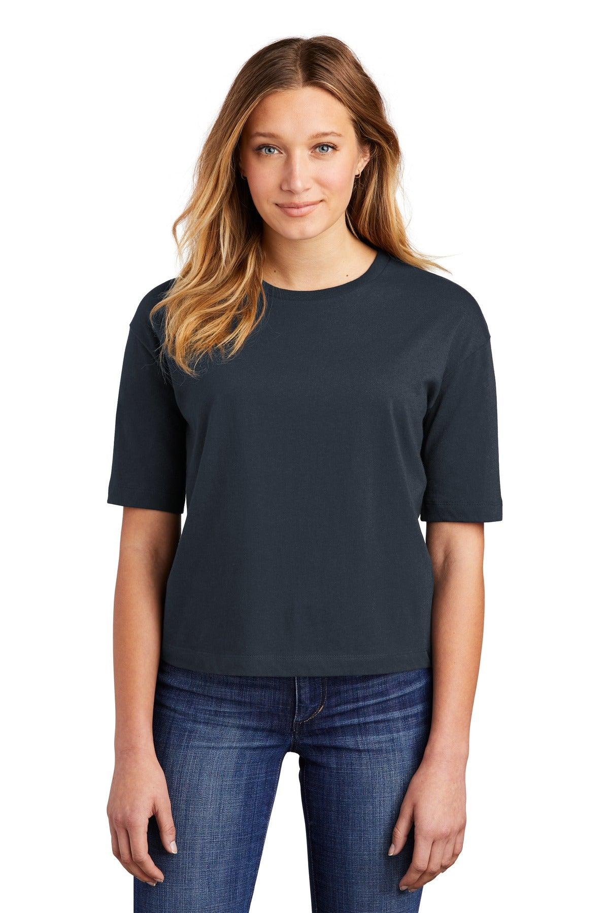 District Women's V.I.T. Boxy Tee DT6402 - Dresses Max