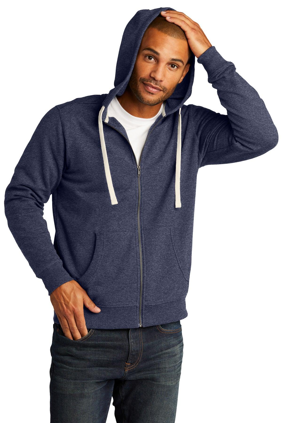 District Re-Fleece Full-Zip Hoodie DT8102 - Dresses Max
