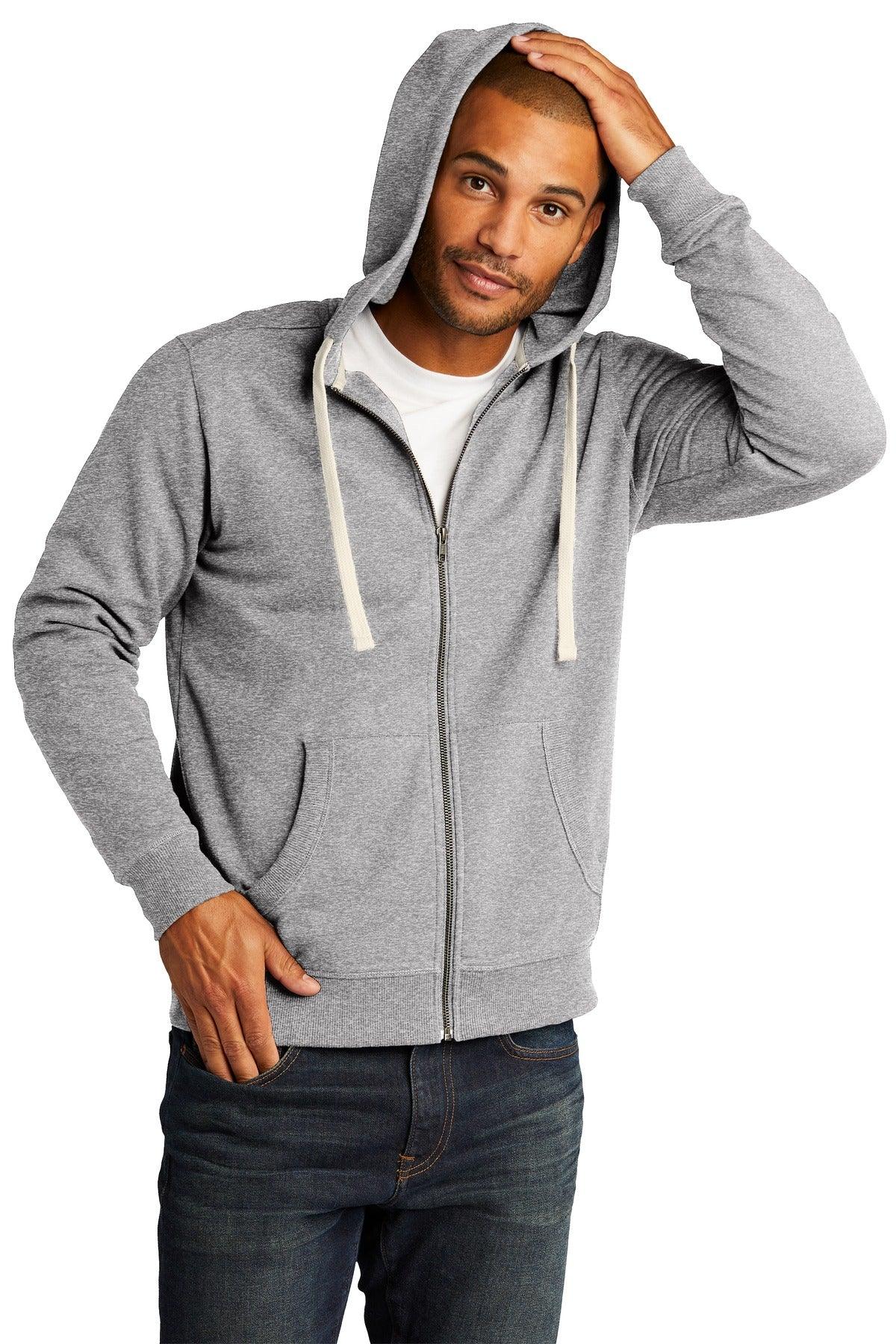 District Re-Fleece Full-Zip Hoodie DT8102 - Dresses Max
