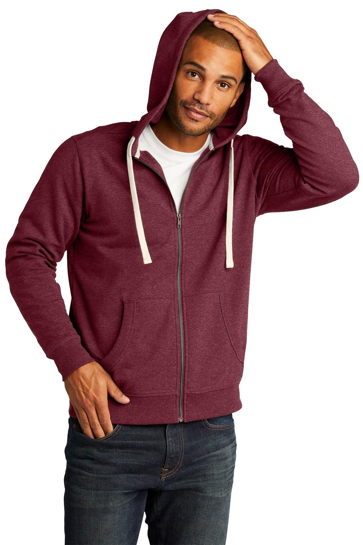 District Re-Fleece Full-Zip Hoodie DT8102 - Dresses Max