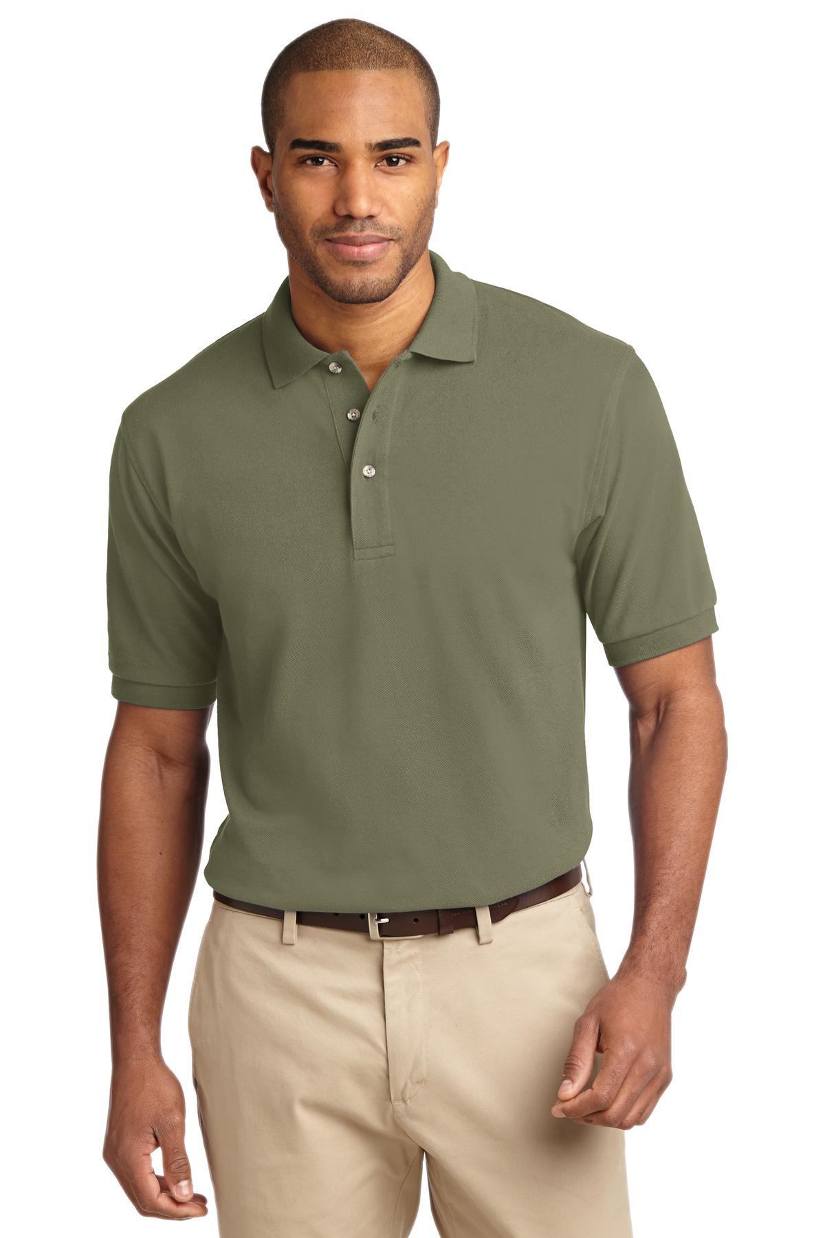 Port Authority Heavyweight Cotton Pique Polo. K420 - Dresses Max