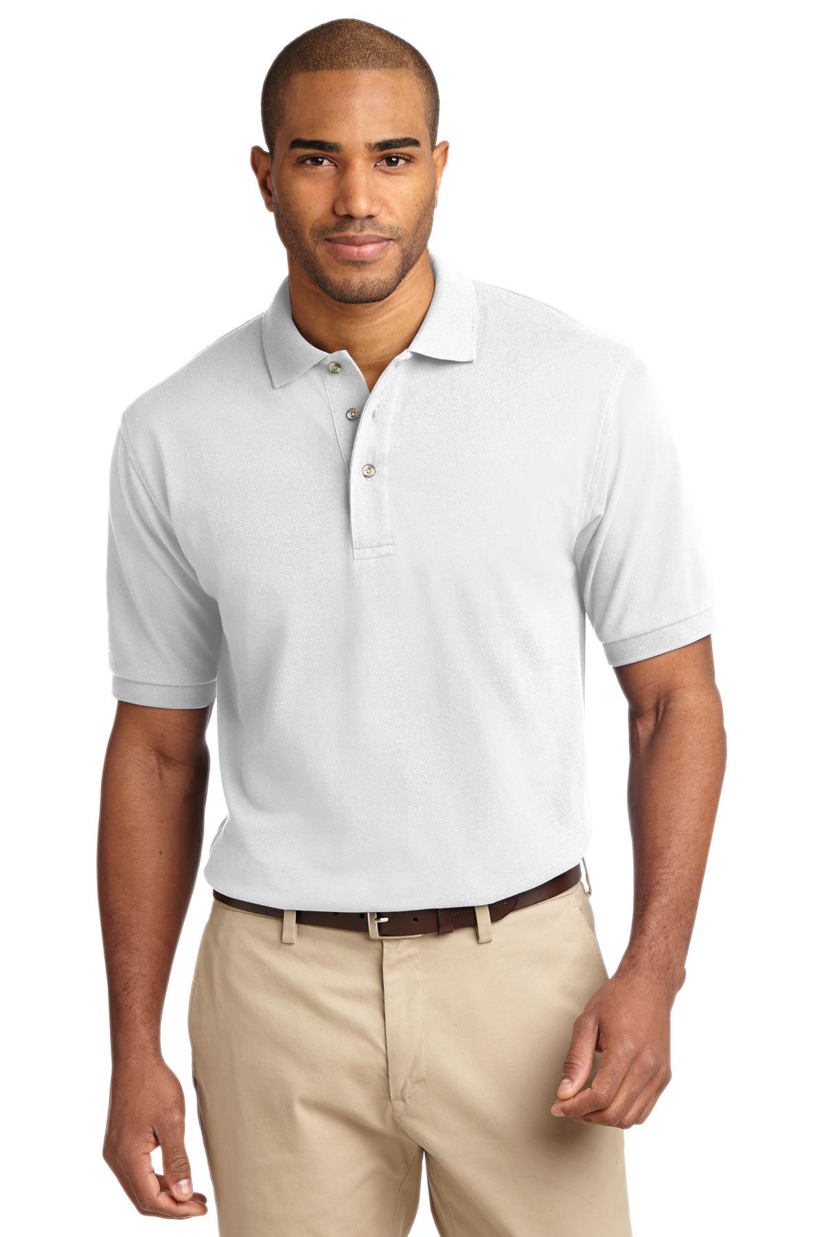Port Authority Heavyweight Cotton Pique Polo. K420 - Dresses Max