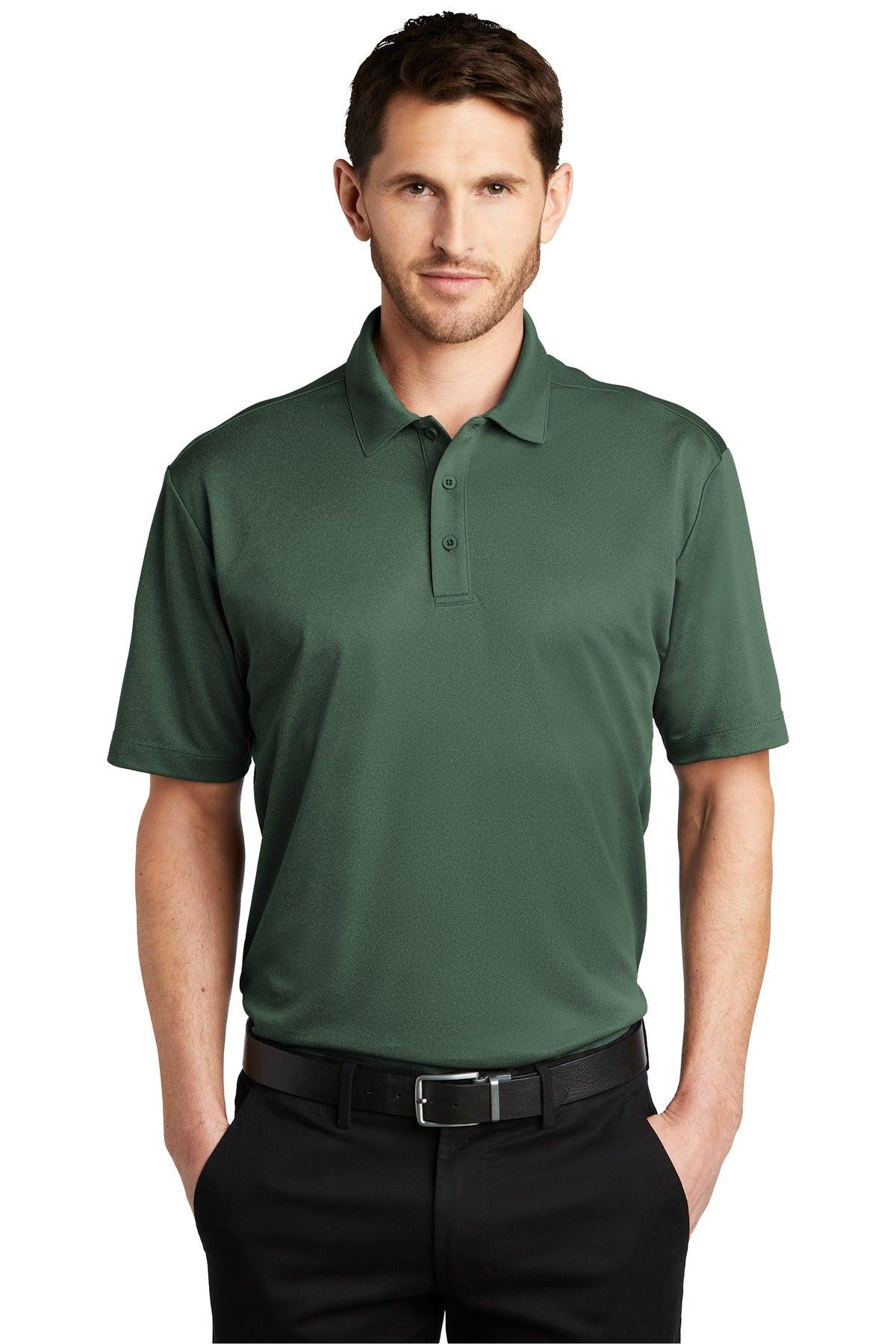 Port Authority Heathered Silk Touch Performance Polo. K542 - Dresses Max