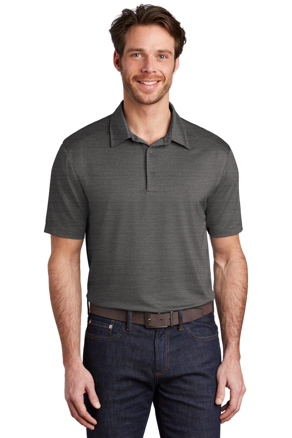 Port Authority Stretch Heather Polo K583 - Dresses Max