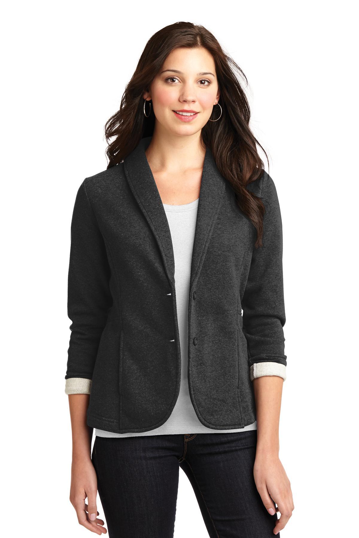 Port Authority Ladies Fleece Blazer. L298 - Dresses Max