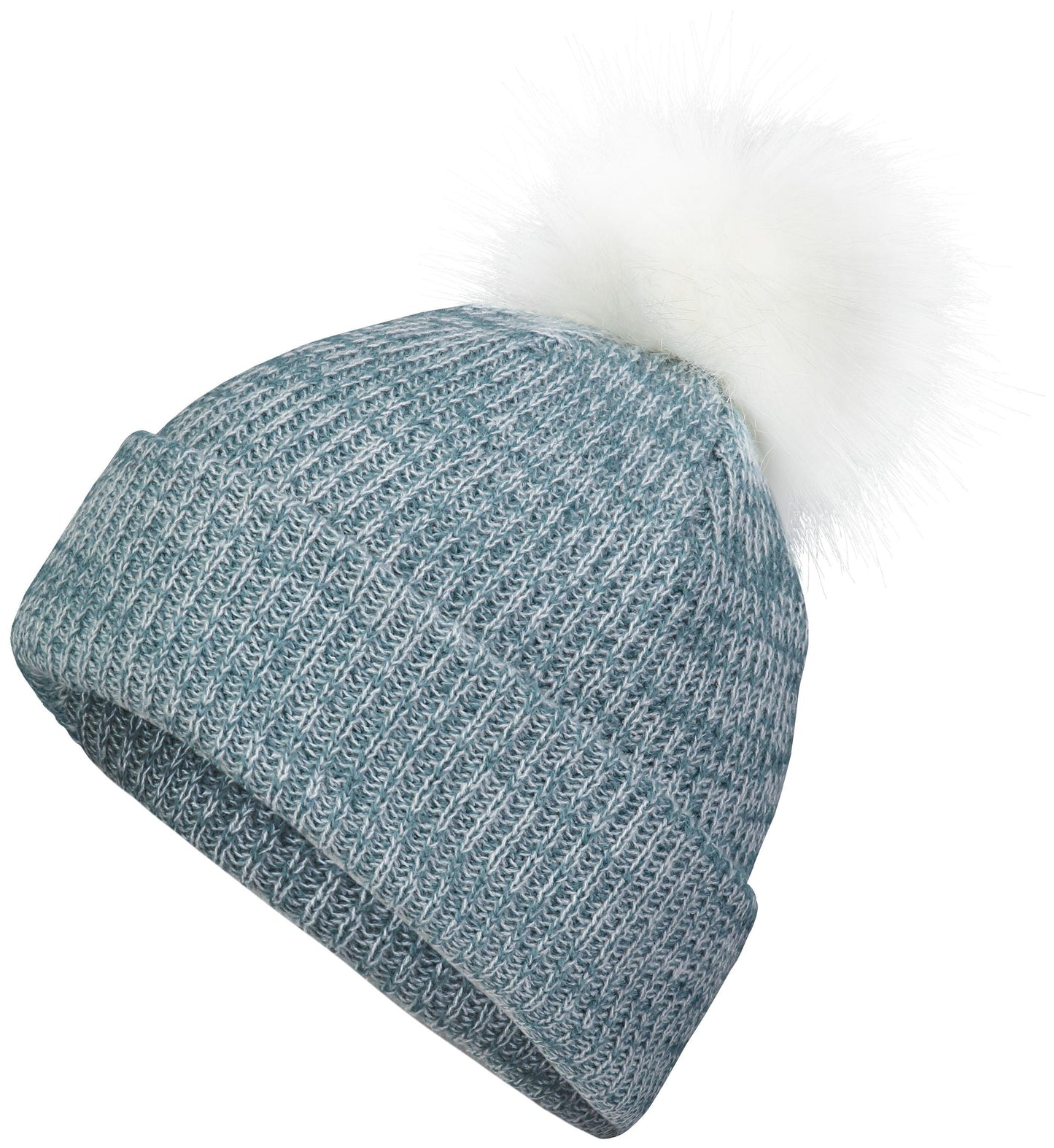 Faux Fur Pom Beanie - Dresses Max