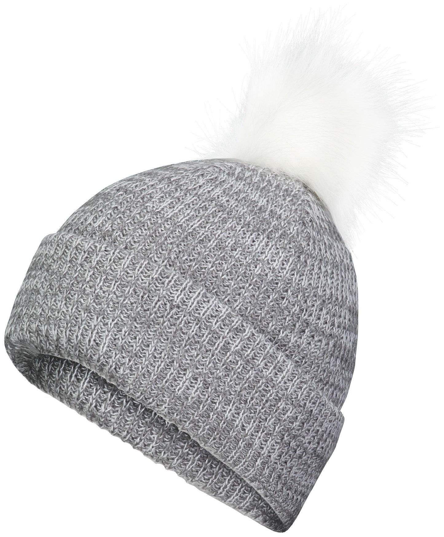 Faux Fur Pom Beanie - Dresses Max