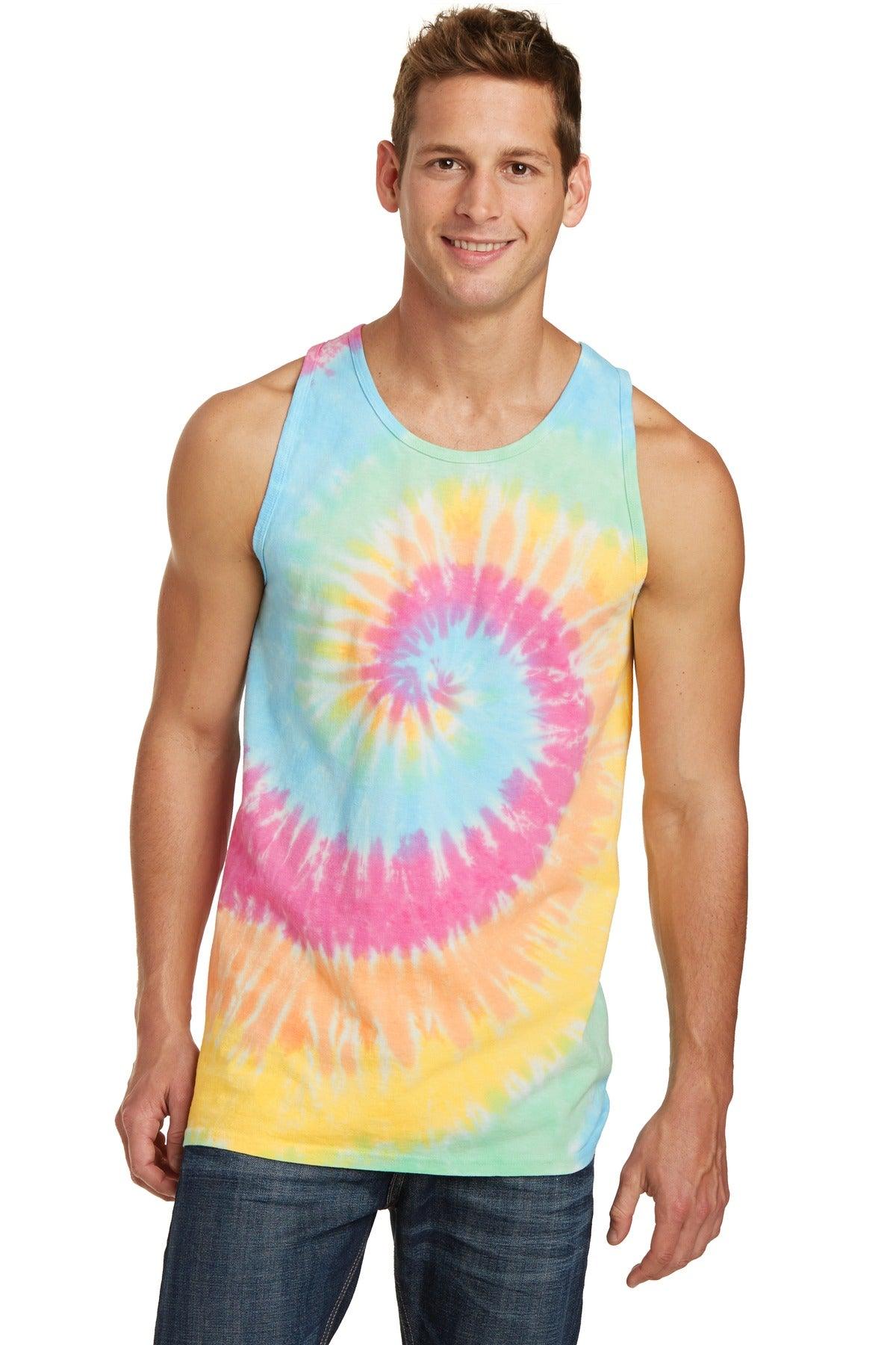 Port & Company Tie-Dye Tank Top. PC147TT - Dresses Max