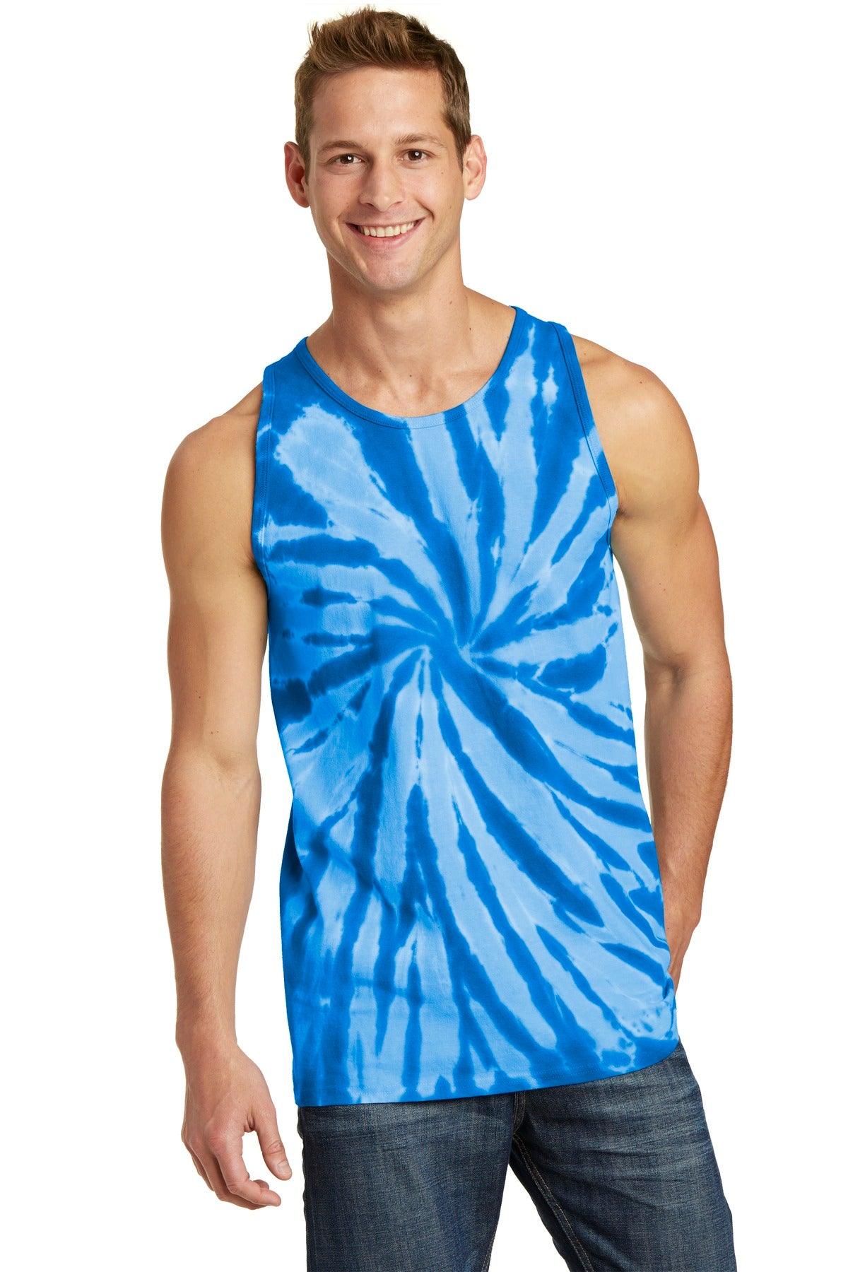 Port & Company Tie-Dye Tank Top. PC147TT - Dresses Max