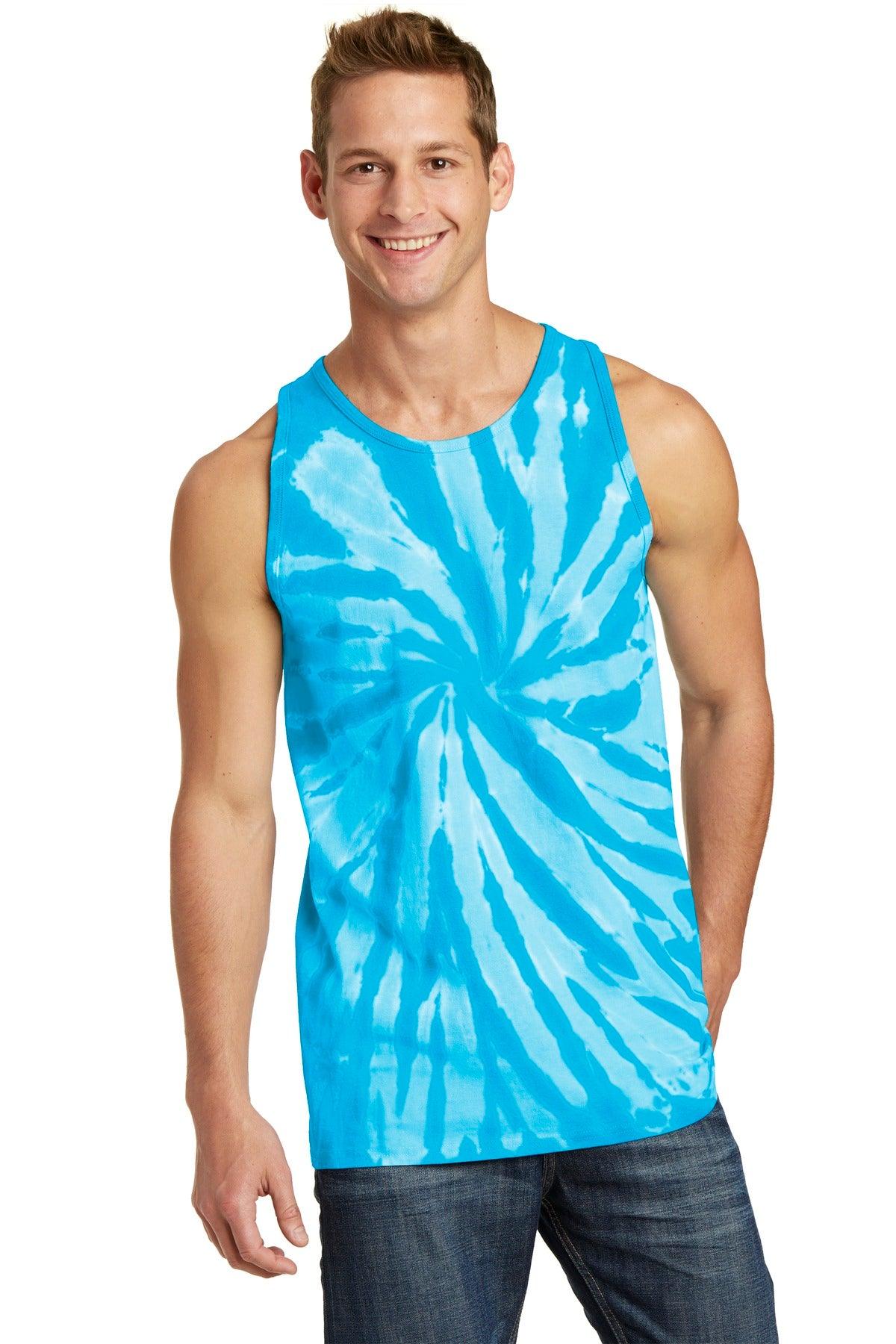 Port & Company Tie-Dye Tank Top. PC147TT - Dresses Max
