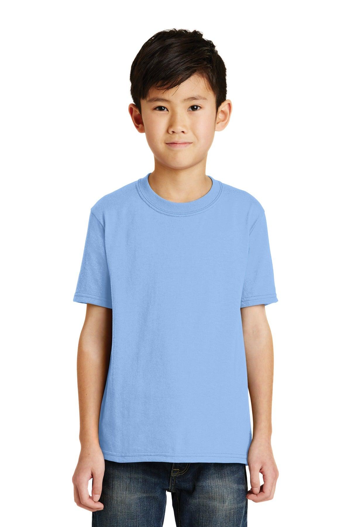 Port & Company - Youth Core Blend Tee. PC55Y - Dresses Max