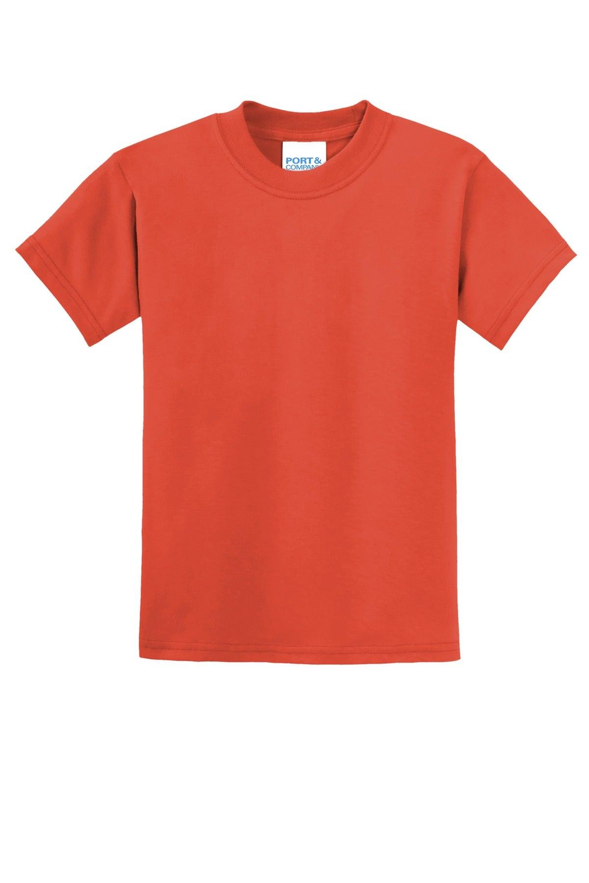 Port & Company - Youth Core Blend Tee. PC55Y - Dresses Max