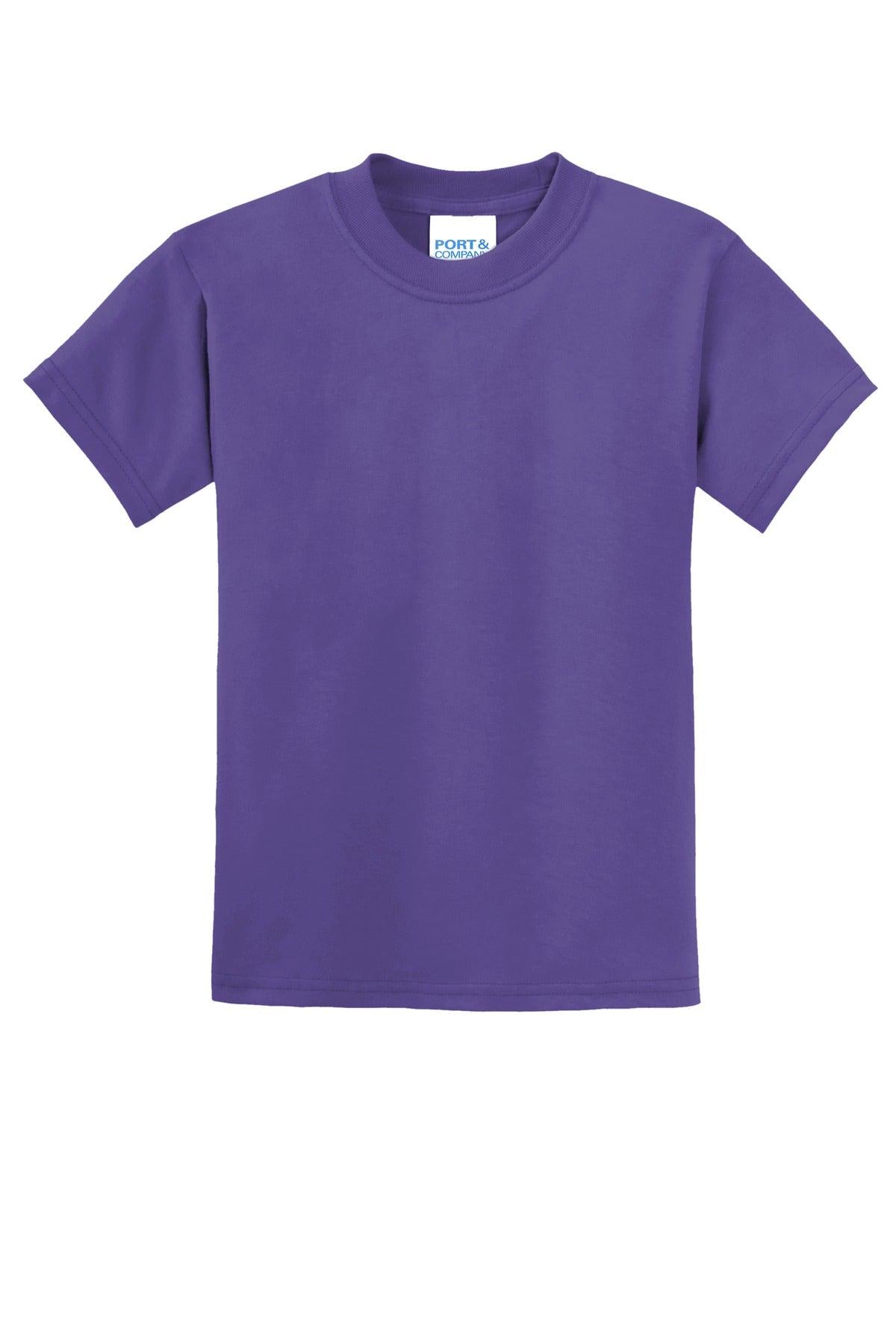 Port & Company - Youth Core Blend Tee. PC55Y - Dresses Max