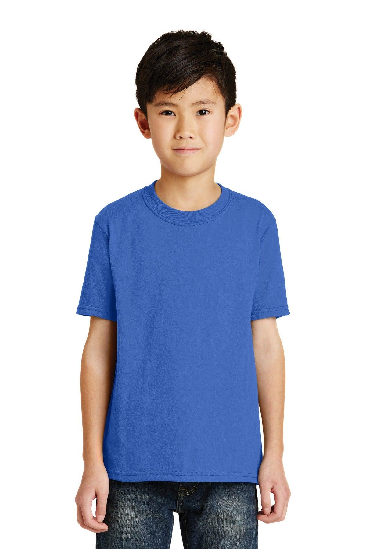 Port & Company - Youth Core Blend Tee. PC55Y - Dresses Max