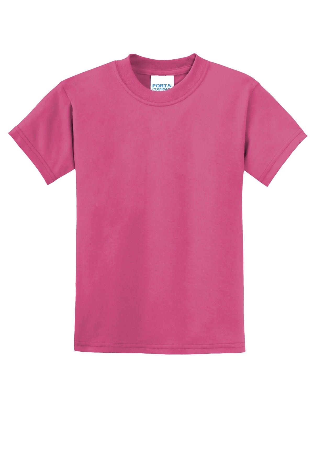 Port & Company - Youth Core Blend Tee. PC55Y - Dresses Max