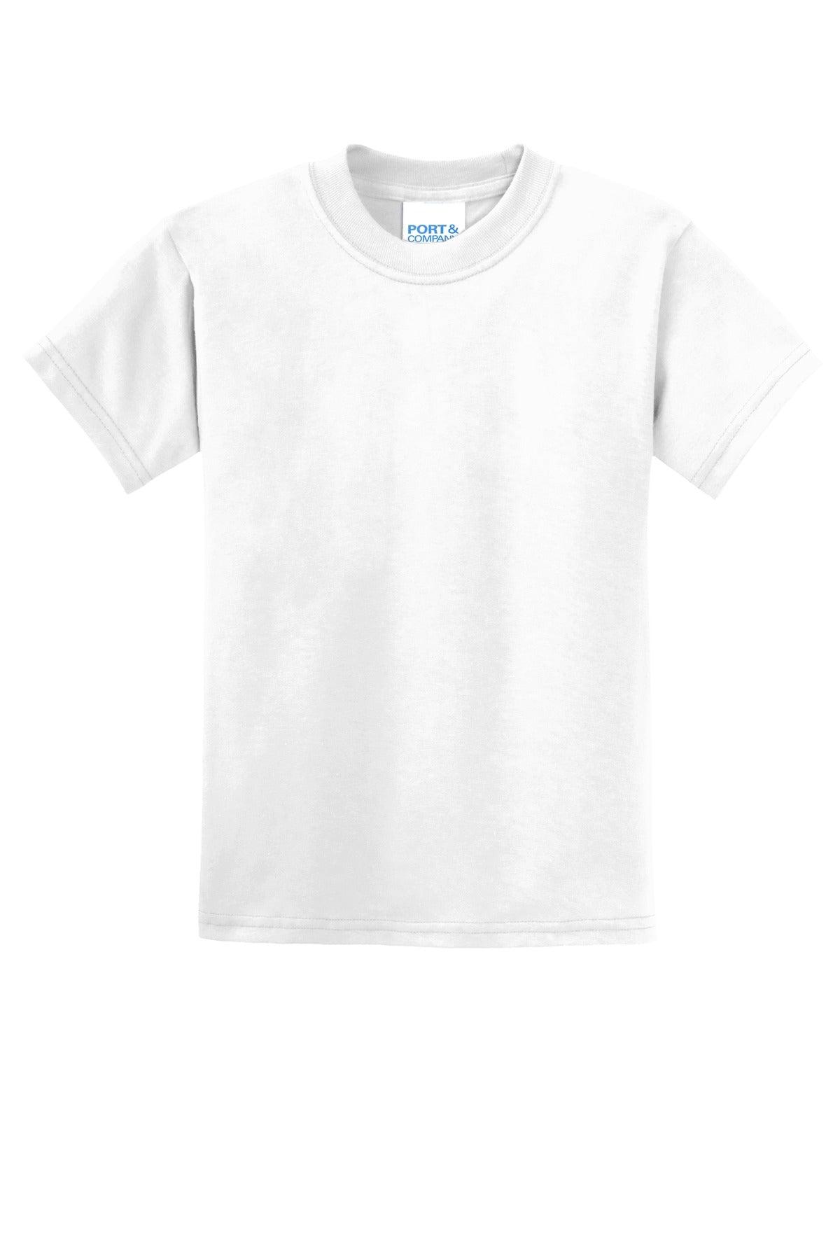 Port & Company - Youth Core Blend Tee. PC55Y - Dresses Max