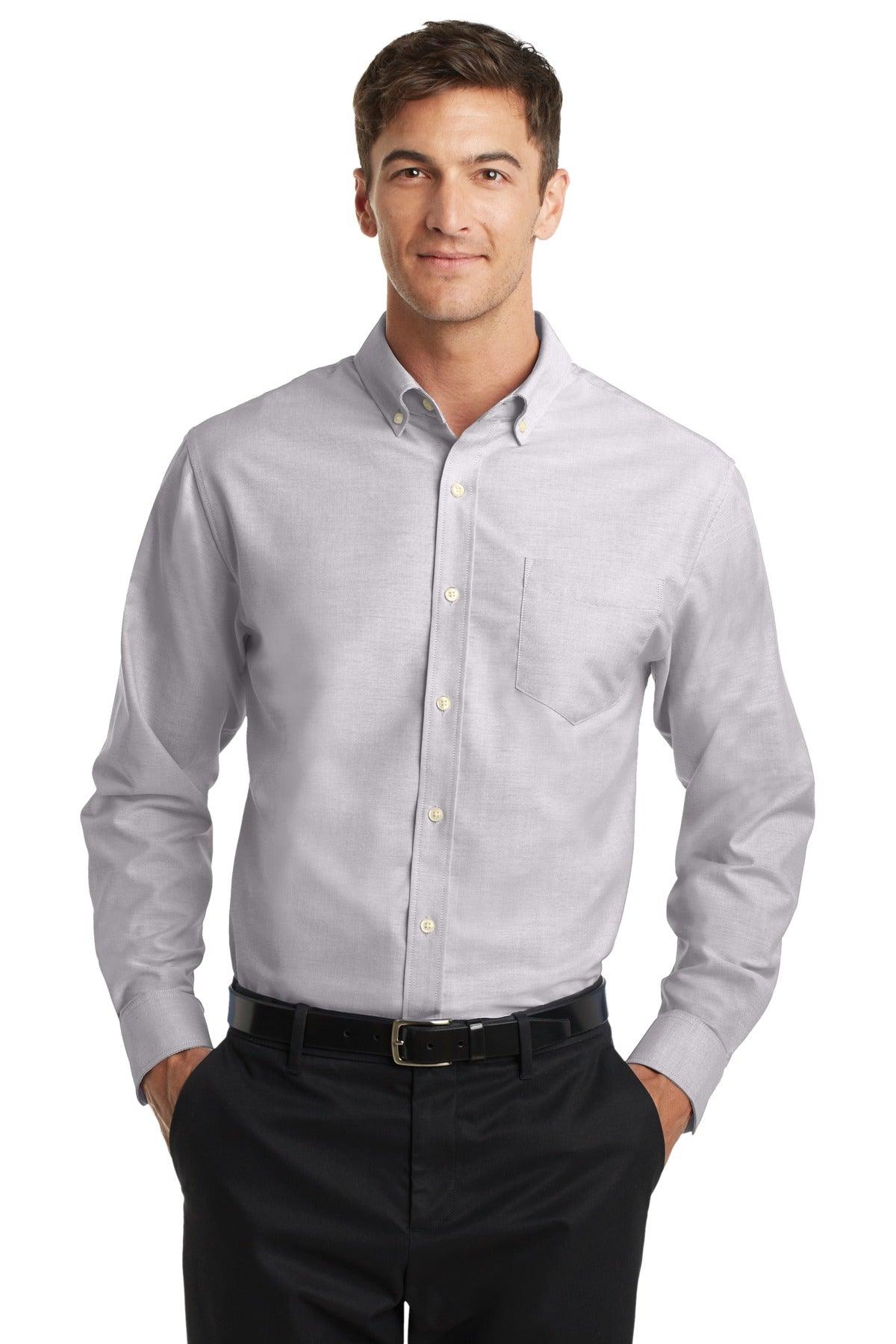 Port Authority SuperPro Oxford Shirt. S658 - Dresses Max